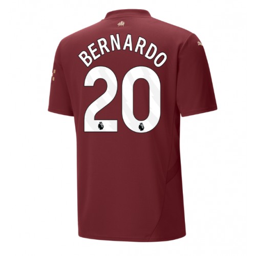 Dres Manchester City Bernardo Silva #20 Rezervni 2024-25 Kratak Rukav